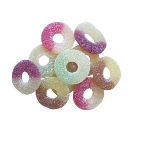 Fazer Sour Tropical Fruity Rings - 1.7kg