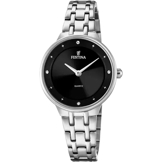 Festina Women's Black Dial Watch