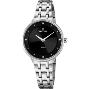 Festina Women's Black Dial Watch