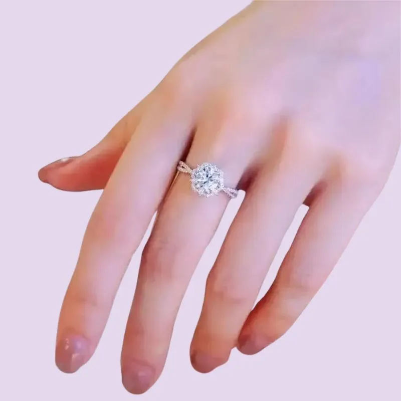 Flower Self-Love Engagement Ring