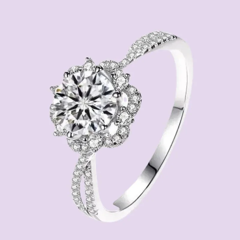 Flower Self-Love Engagement Ring