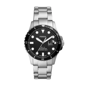 Fossil Men's FB-01 Stainless Steel Dive-Inspired Casual Watch