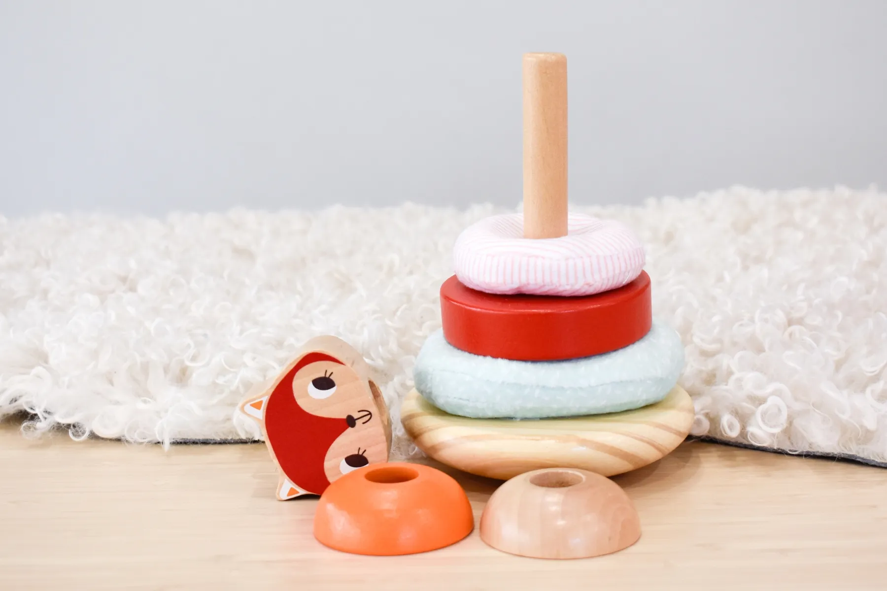 Fox Sensory Stacking Tower