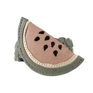 Fruzi Bracelet | Watermelon | Green Bay Leather