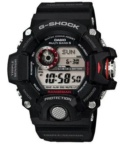 G Shock Black Rangeman Watch GW9400-1D