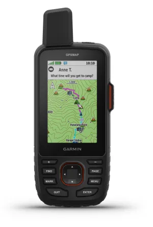 Garmin GPSMAP 67i Rugged GPS Hiking Handheld, 3in Display (010-02812-01)