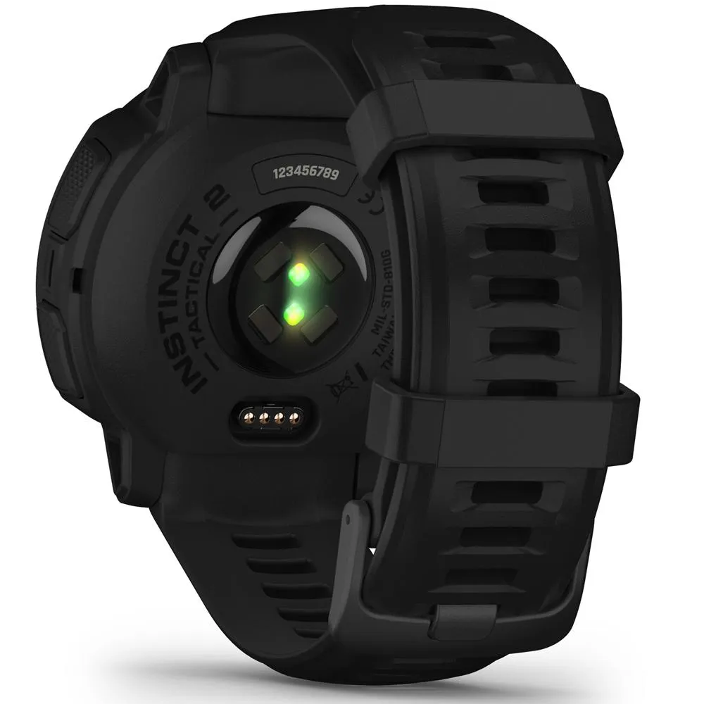 Garmin Instinct 2 Solar Smartwatch Tactical Edition Black with 2 Year Warranty