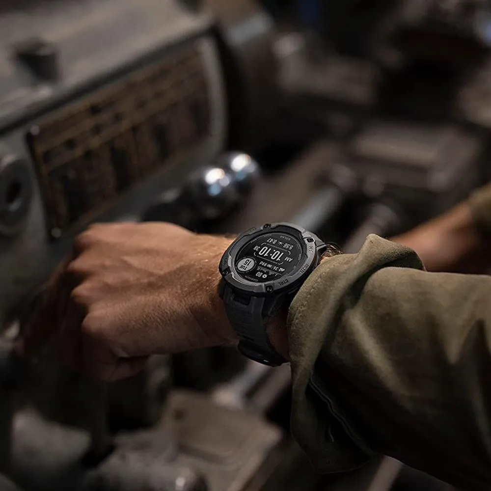 Garmin Instinct 2X Solar Rugged GPS Smartwatch, Graphite