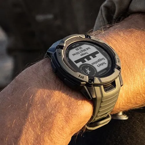 Garmin Instinct 2X Solar Rugged GPS Smartwatch, Graphite