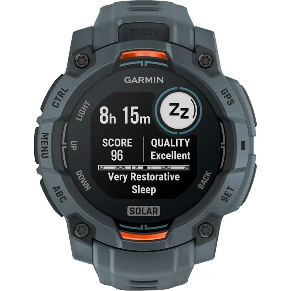 Garmin Instinct 3 - 45 mm Outdoor GPS Smartwatch, SOLAR, Twilight with Twilight Band