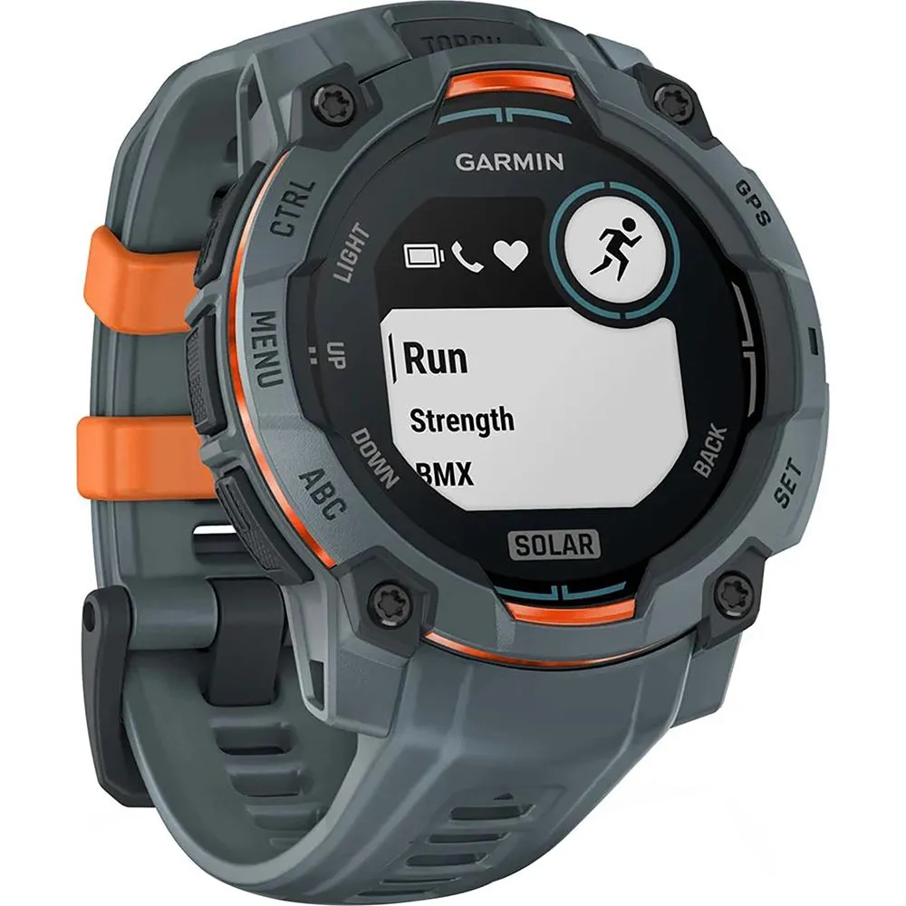Garmin Instinct 3 - 45 mm Outdoor GPS Smartwatch, SOLAR, Twilight with Twilight Band