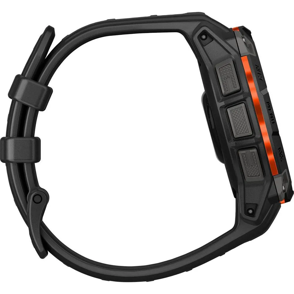 Garmin Instinct 3 45mm GPS Smartwatch, SOLAR, Black with Black Band  Accessories Bundle