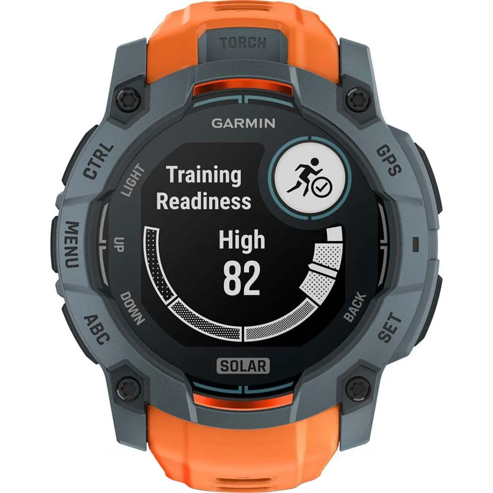 Garmin Instinct 3 50mm GPS Smartwatch Solar   Wearable Light 2Yr Warranty Bundle