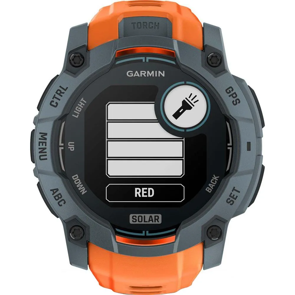 Garmin Instinct 3 50mm GPS Smartwatch Solar   Wearable Light 2Yr Warranty Bundle