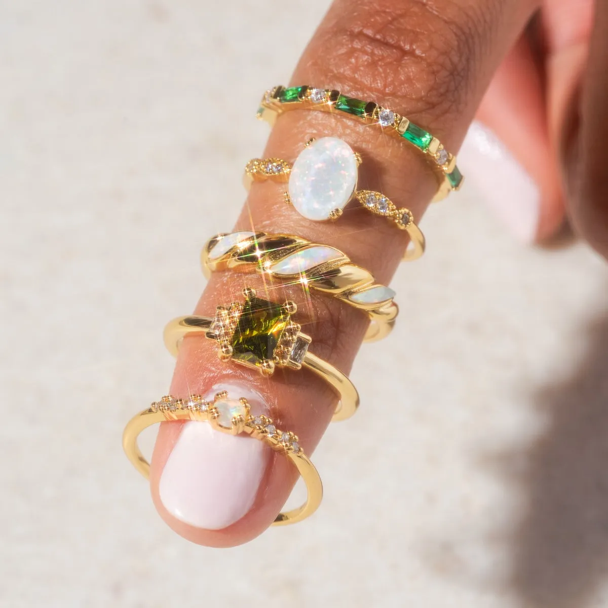 Gatsby Stacking Ring