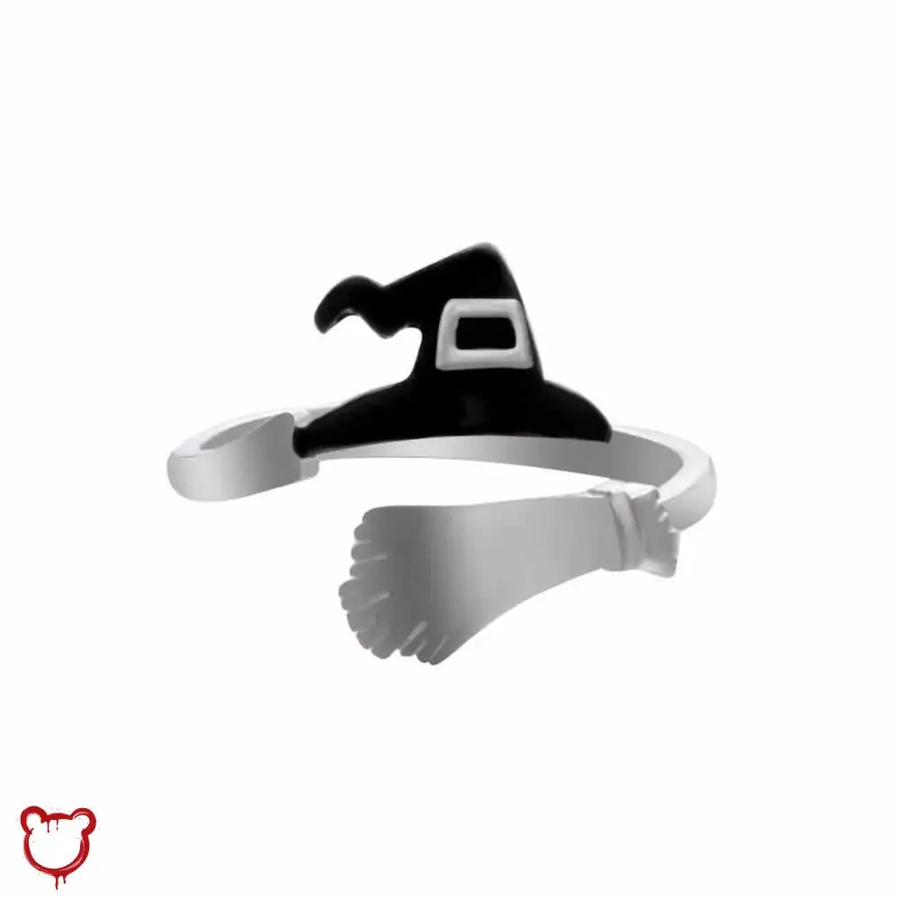 Go Riding Witch Broom Ring