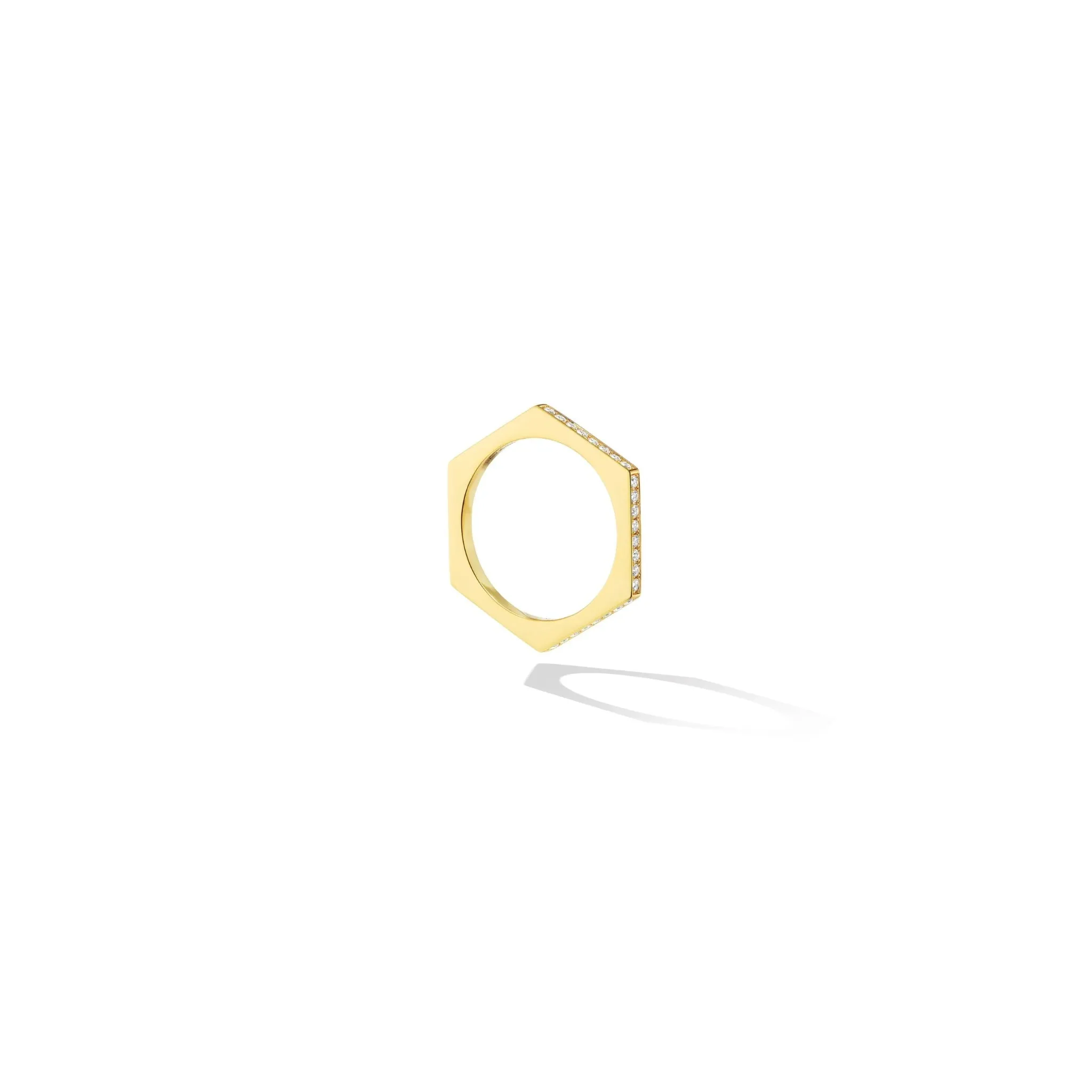 Gold B Home Stacking Ring