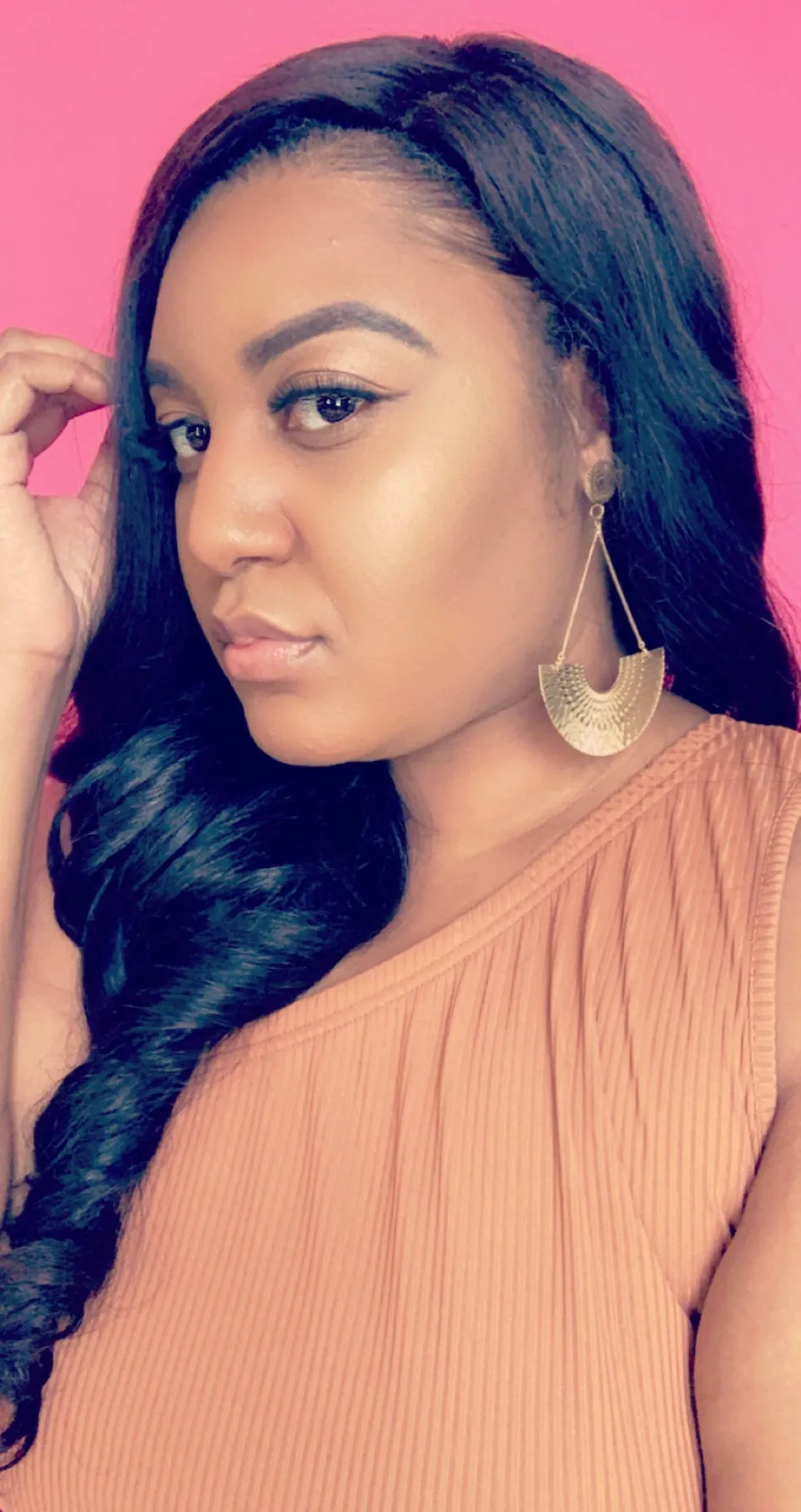 Gold Drop Earrings