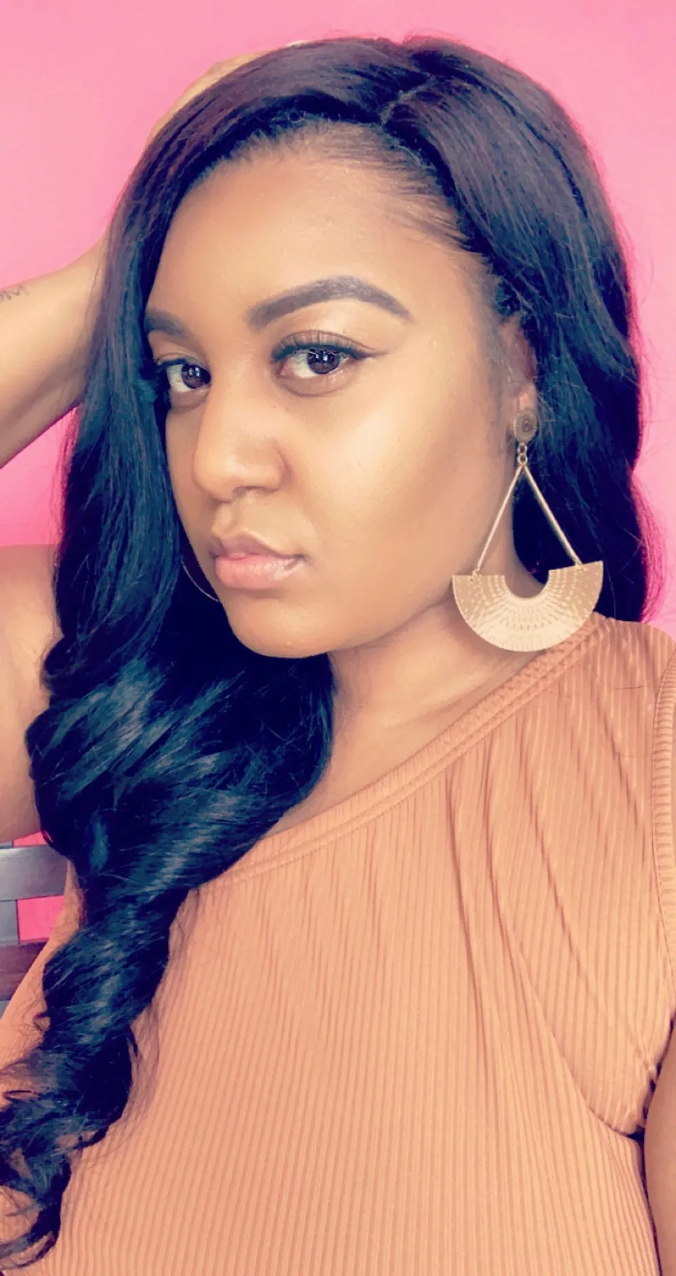 Gold Drop Earrings