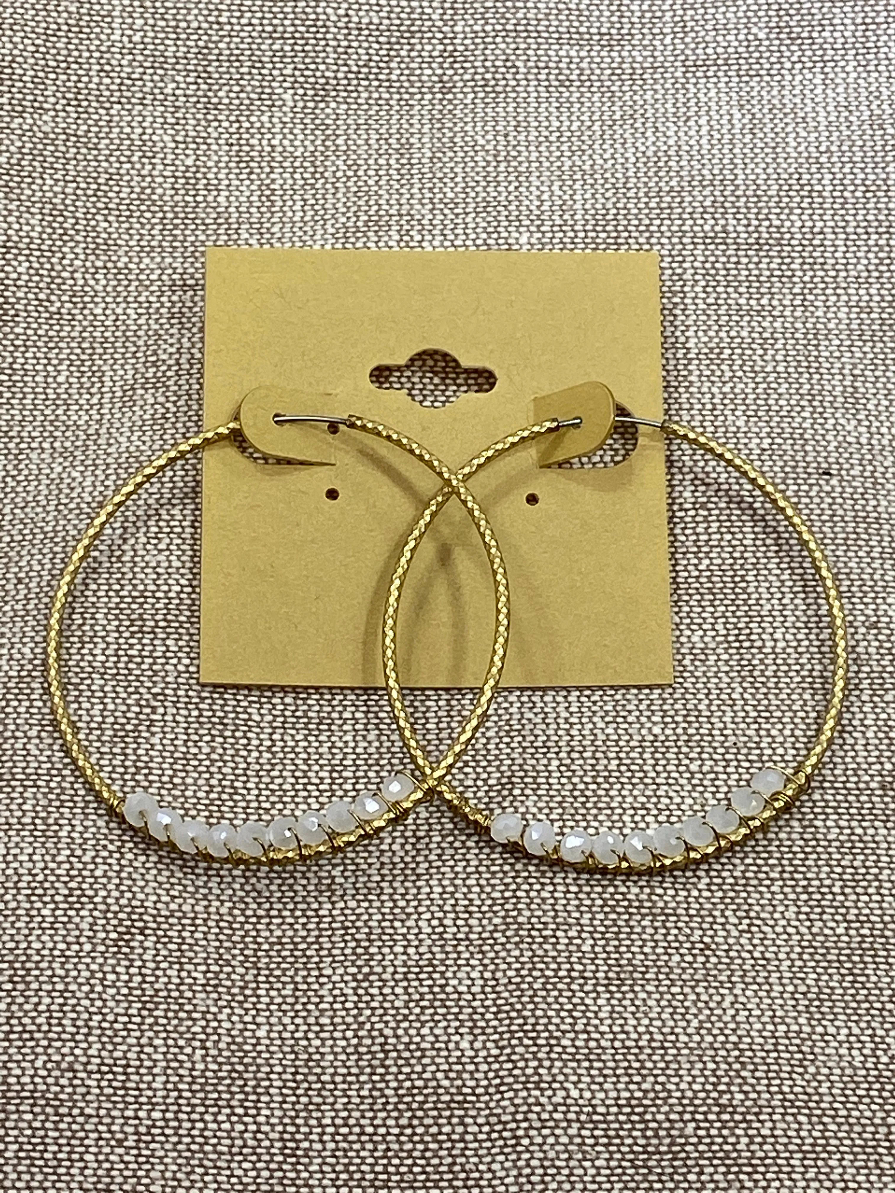 Gold Hoop Earrings
