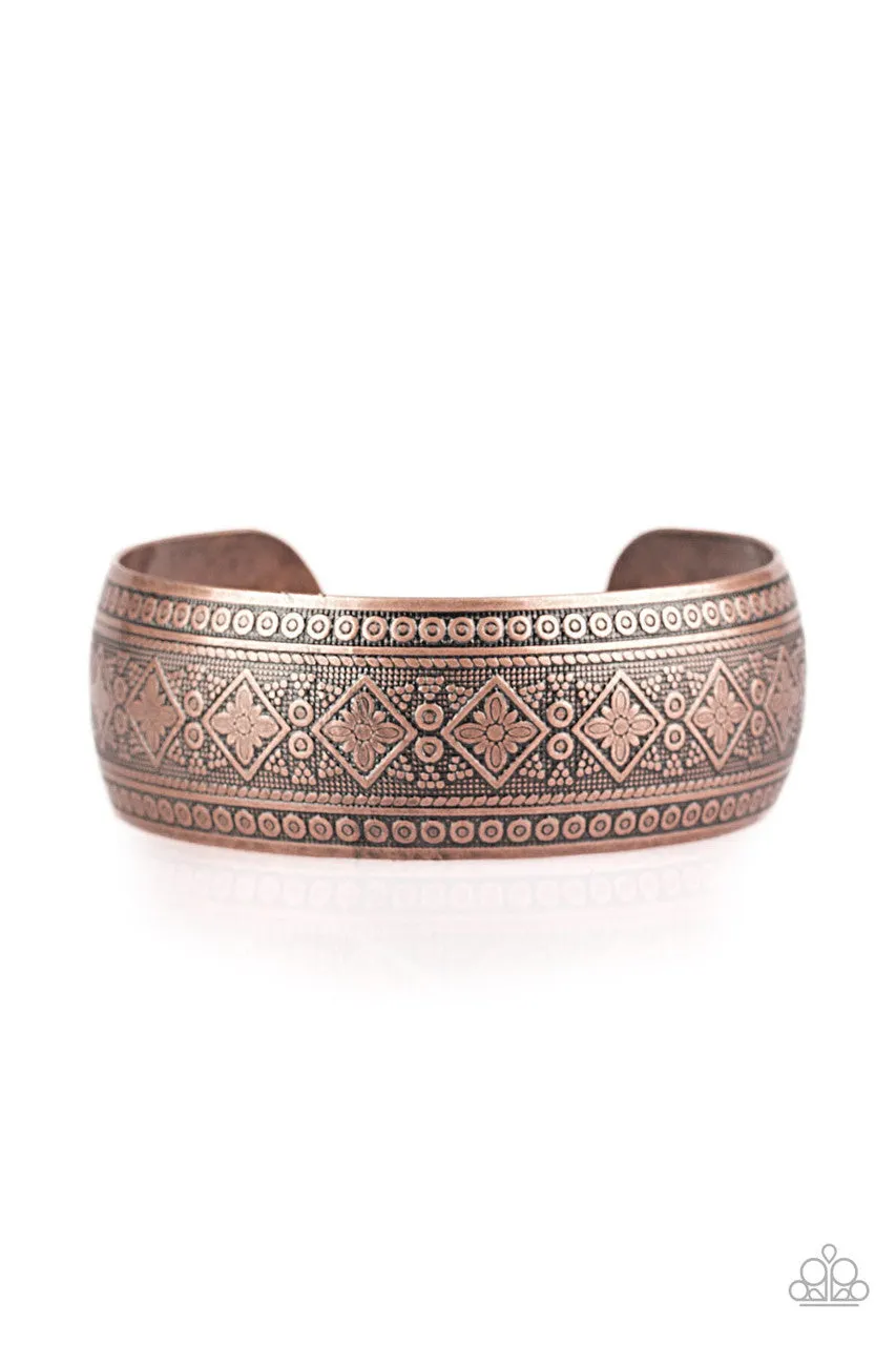 Gorgeously Gypsy Copper Paparazzi Bracelet