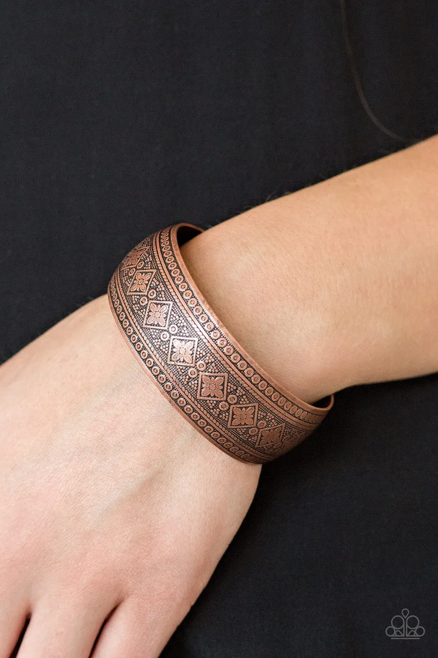 Gorgeously Gypsy Copper Paparazzi Bracelet