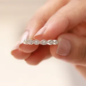 Hannah Moissanite Ring