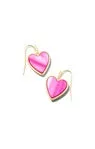 Heart Drop Earrings