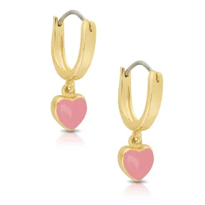 Heart Drop Earrings