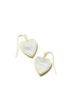 Heart Drop Earrings