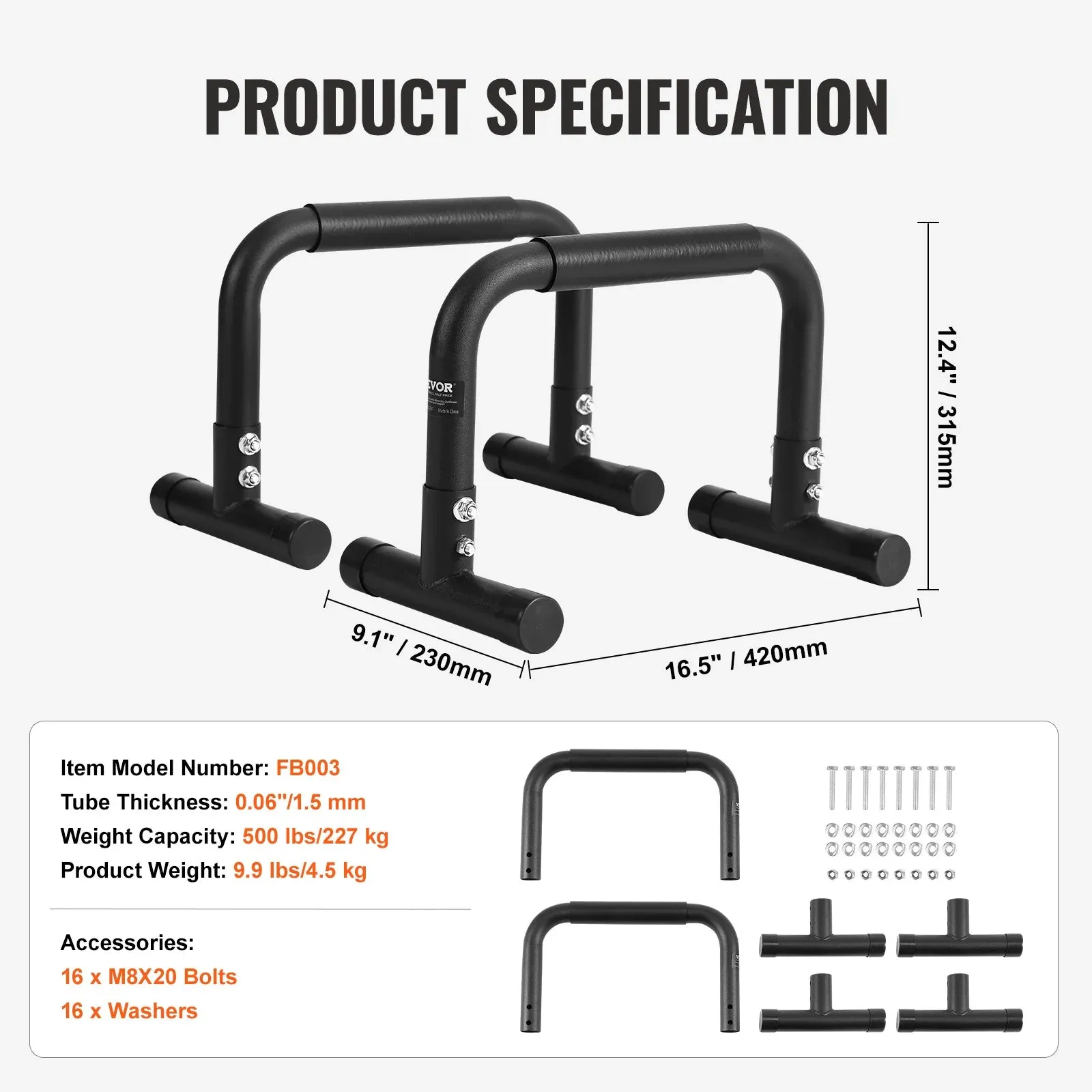 Heave Duty Dip Stand Station With Adjustable Height