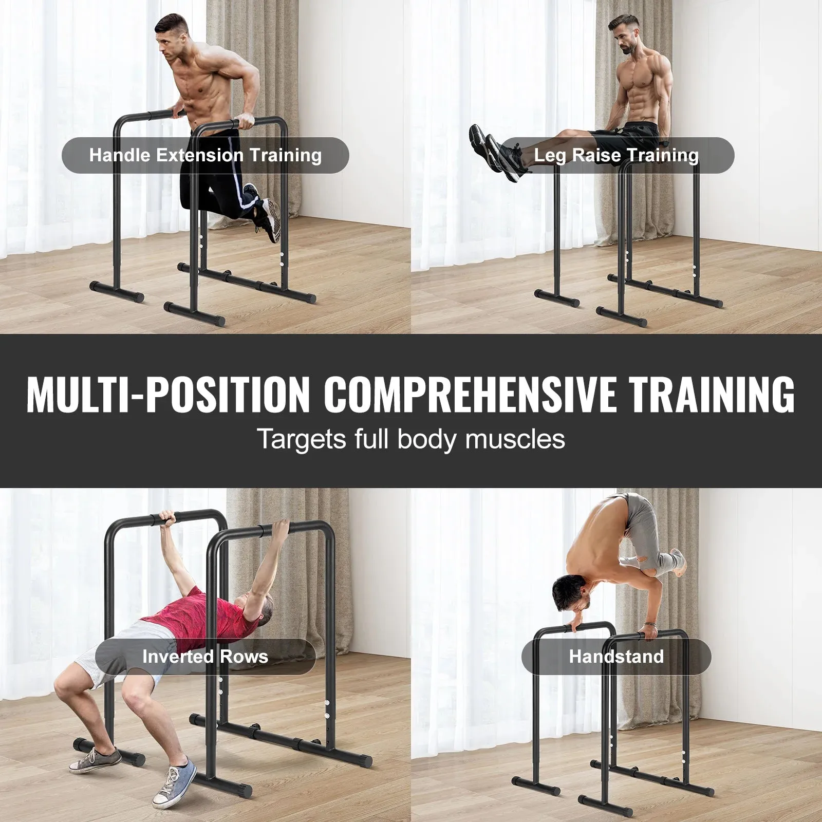 Heave Duty Dip Stand Station With Adjustable Height