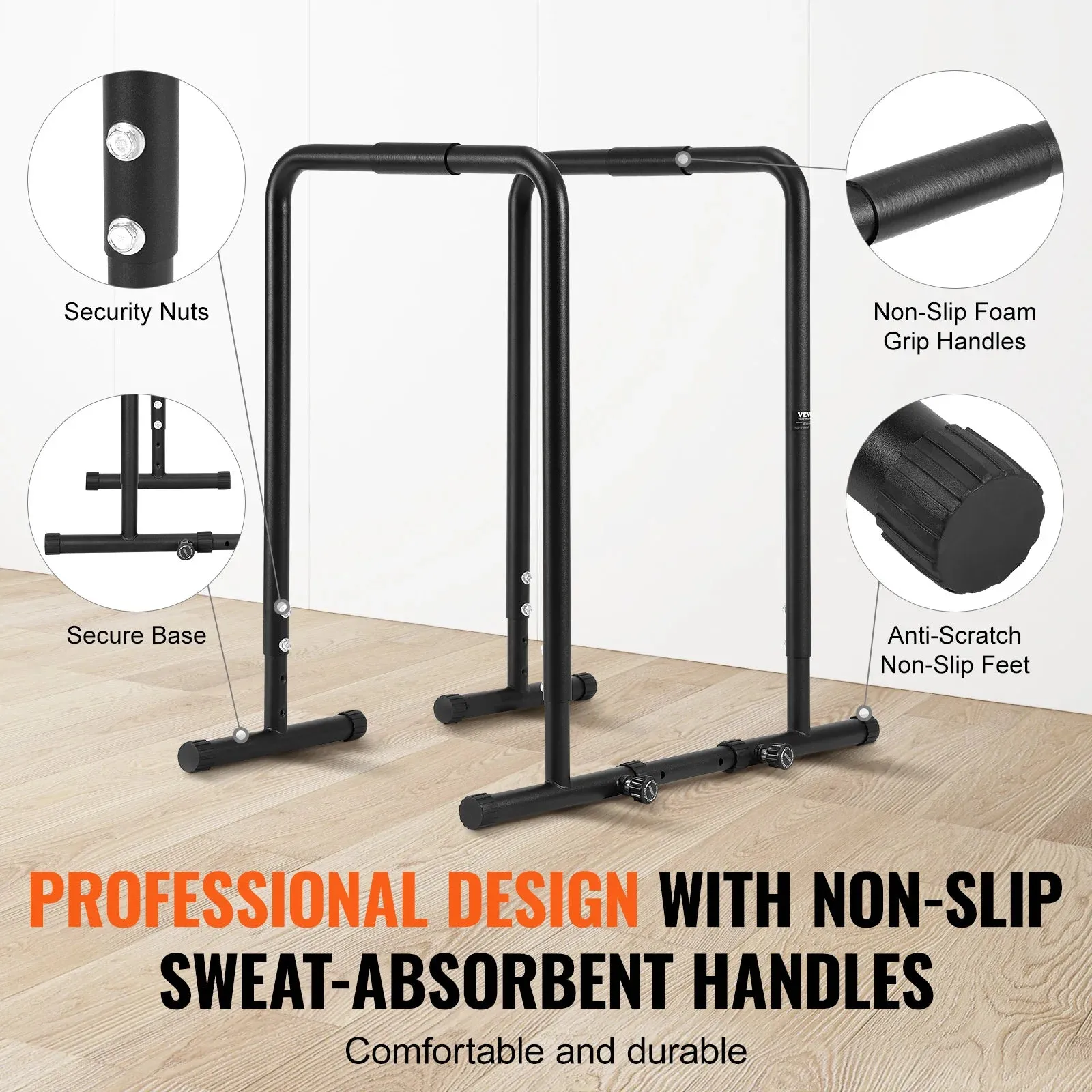 Heave Duty Dip Stand Station With Adjustable Height