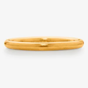 Hoopstock Band in 22K Apricot Gold- 2mm