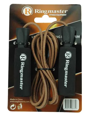 IMMORTAL LEATHER SKIPPING ROPE