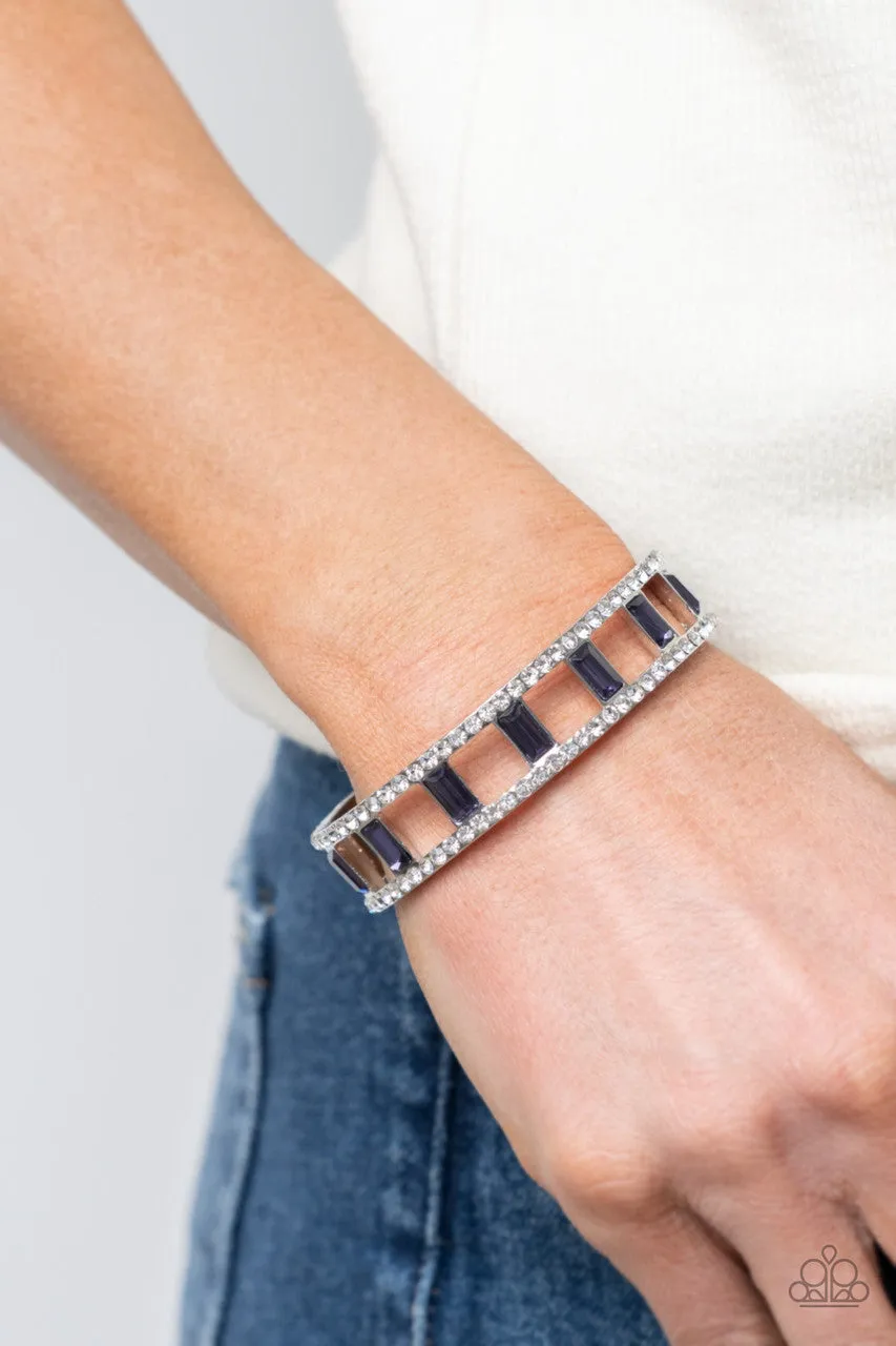 Industrial Icing Purple Paparazzi Bracelet
