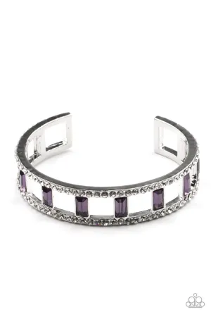 Industrial Icing Purple Paparazzi Bracelet