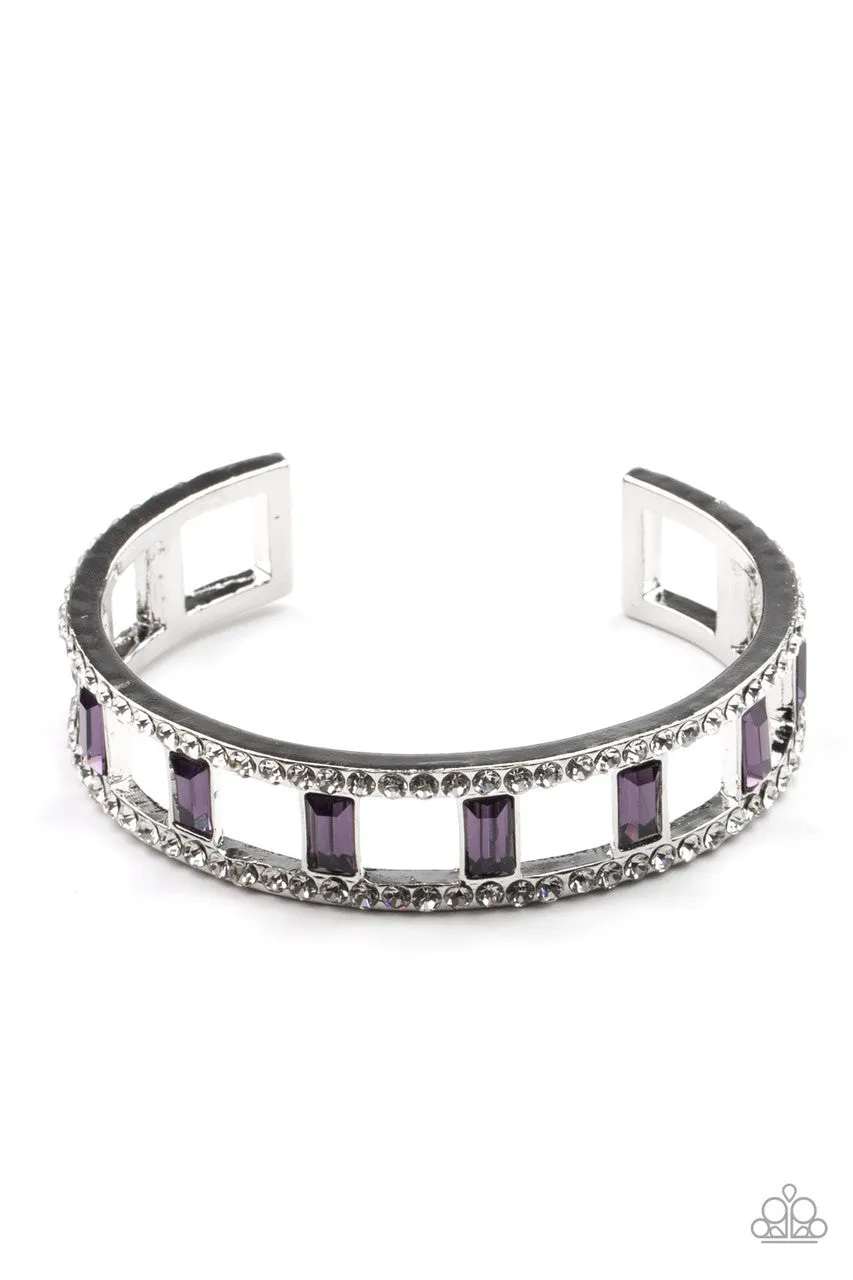 Industrial Icing Purple Paparazzi Bracelet