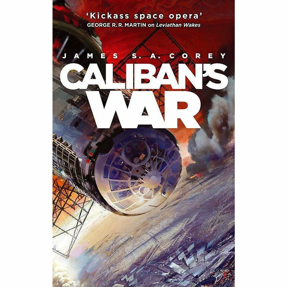 James S. A. Corey Expanse Series 7 Books Collection Set (Leviathan Wakes, Caliban's War, Abaddon's Gate, Cibola Burn, Nemesis Games)
