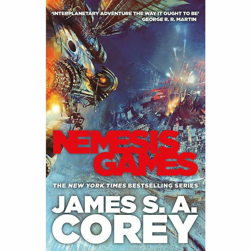 James S. A. Corey Expanse Series 7 Books Collection Set (Leviathan Wakes, Caliban's War, Abaddon's Gate, Cibola Burn, Nemesis Games)