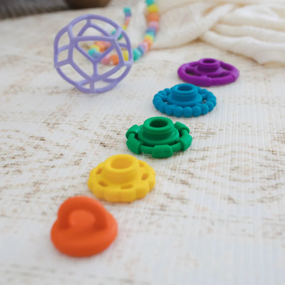 Jellystone Rainbow Stacker Teether Toy Rainbow Bright Baby Toys Baby Gifts Idea Best Seller 0m 