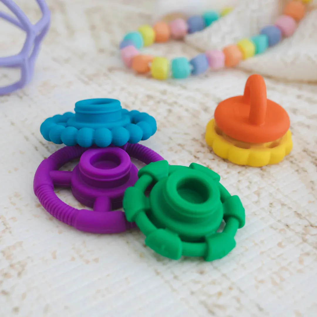 Jellystone Rainbow Stacker Teether Toy Rainbow Bright Baby Toys Baby Gifts Idea Best Seller 0m 
