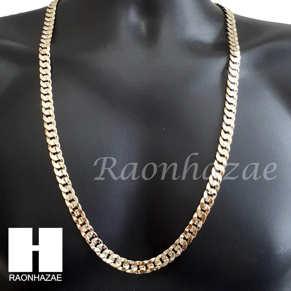 LION ROUND ROPE CHAIN DIAMOND CUT 30" CUBAN CHAIN NECKLACE SET G26