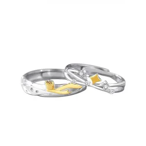 Little Prince & Stars Matching Rings