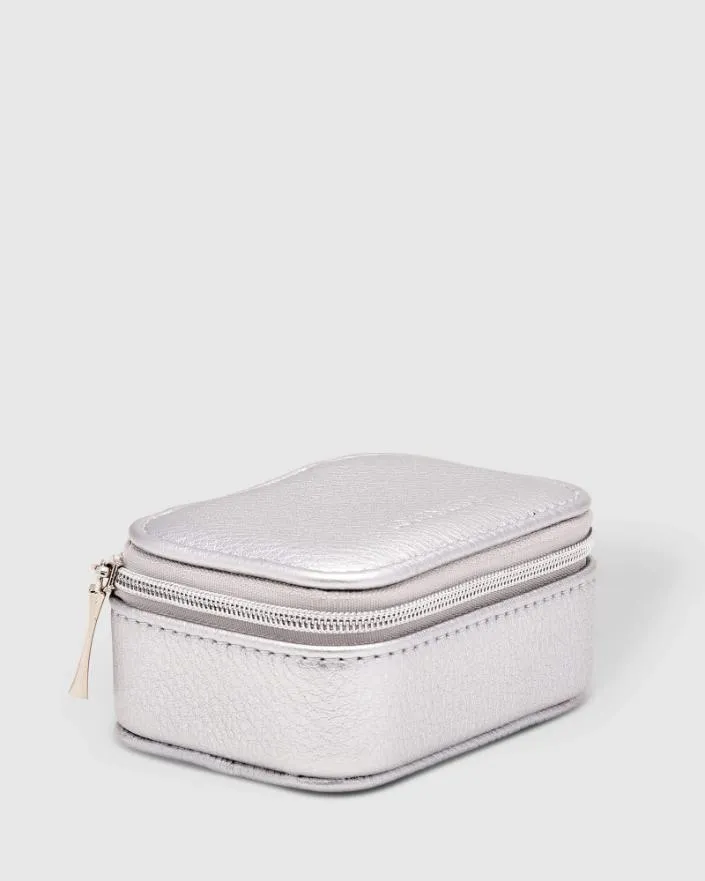 LOUENHIDE Suzie Lizard Jewellery Box - Silver