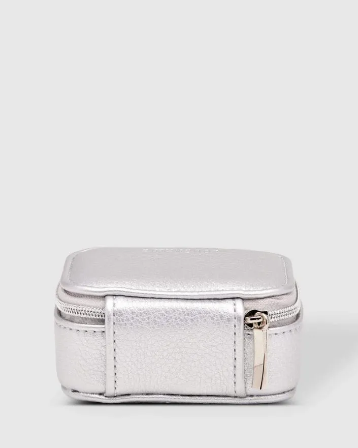 LOUENHIDE Suzie Lizard Jewellery Box - Silver