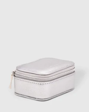 LOUENHIDE Suzie Lizard Jewellery Box - Silver