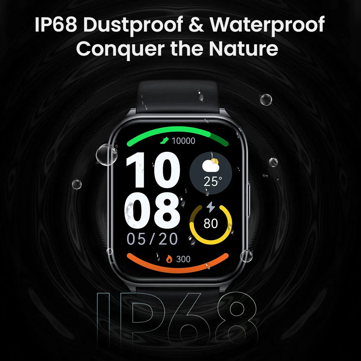 LS02 Pro Smartwatch: Advanced Fitness Tracking with 1.85'' HD Display and SpO2 Heart Rate Monitor