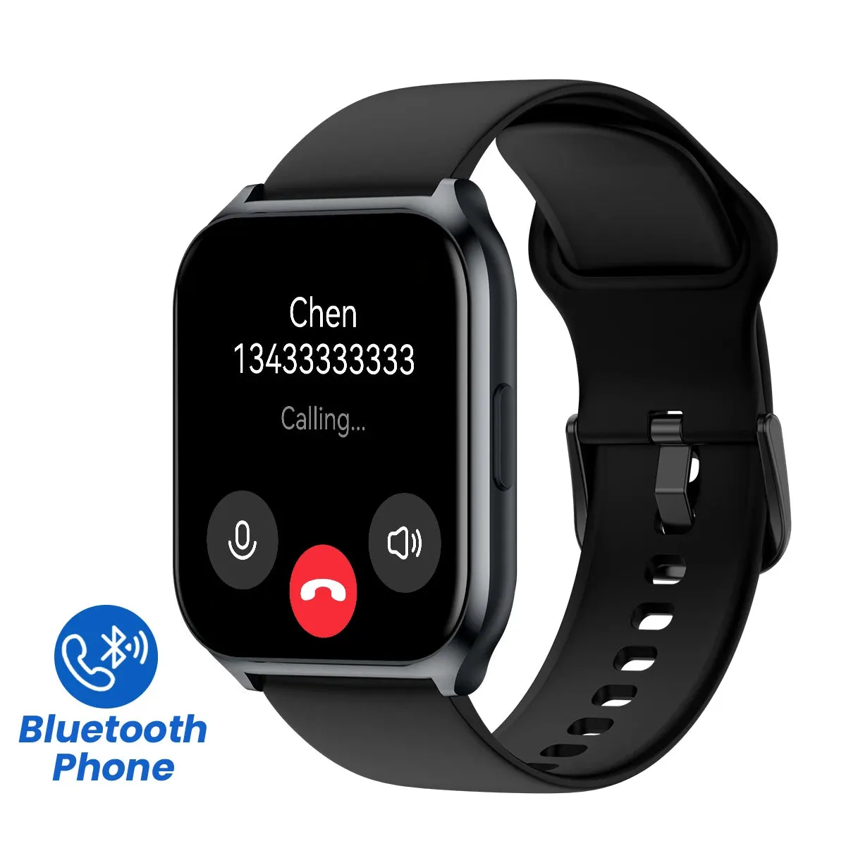 LS02 Pro Smartwatch: Advanced Fitness Tracking with 1.85'' HD Display and SpO2 Heart Rate Monitor