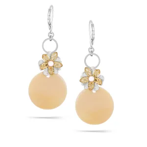 MOTHER OF PEARL DROP  EARRINGS #233BG3201